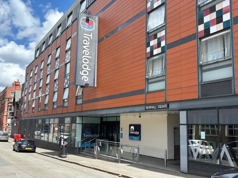 Entrance to reception is on Charlotte Street.
