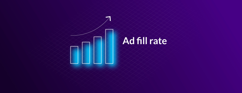 a graph of ad fill rate