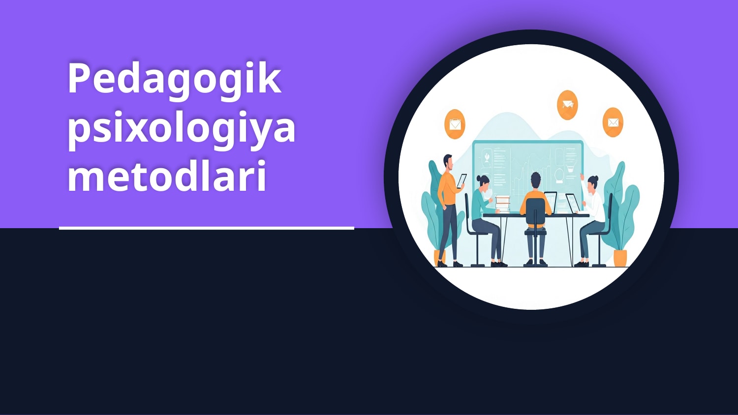 Pedagogik psixologiya metodlari — Slayd 1