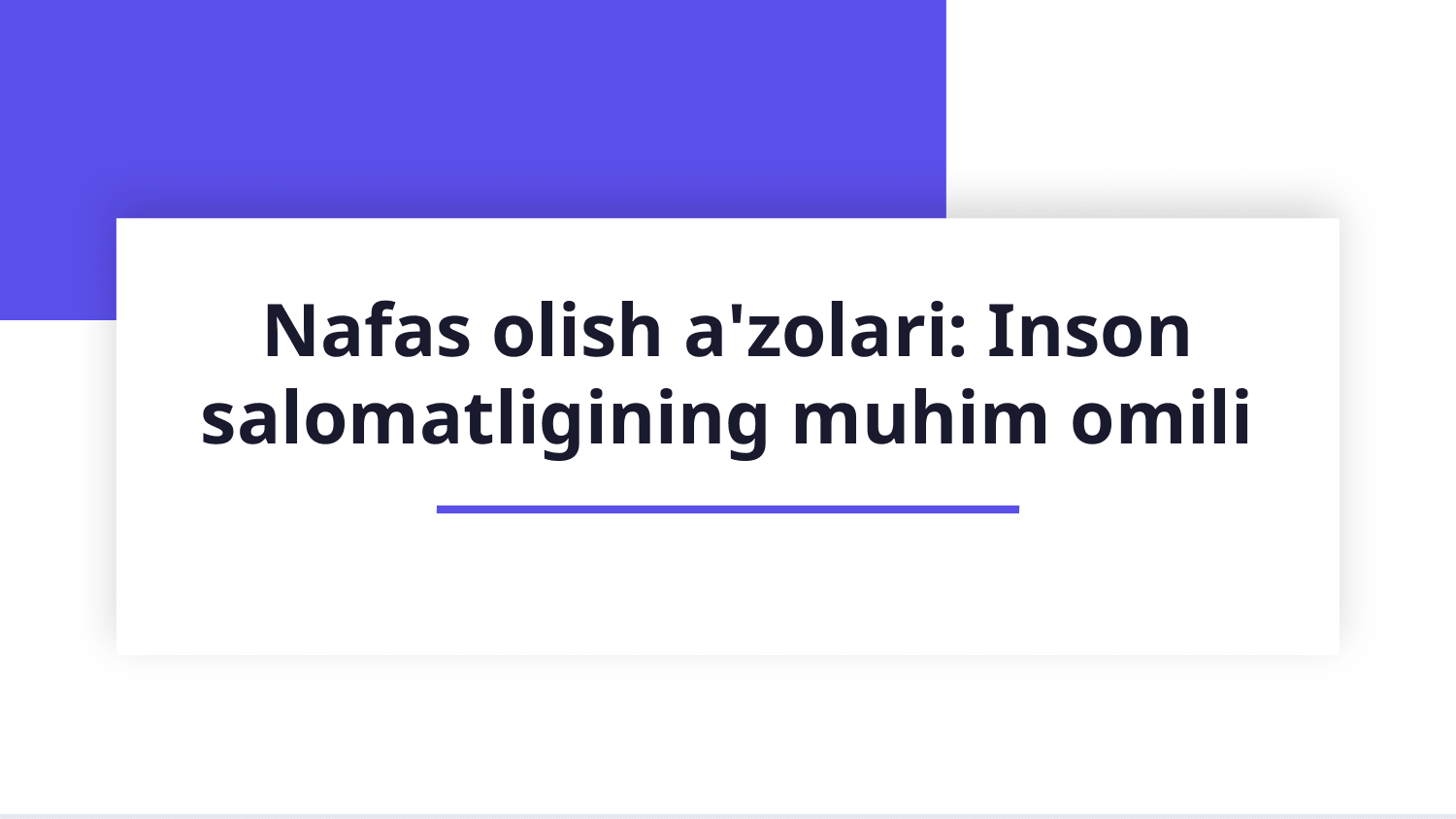 Navas olish azolari — Slayd 1