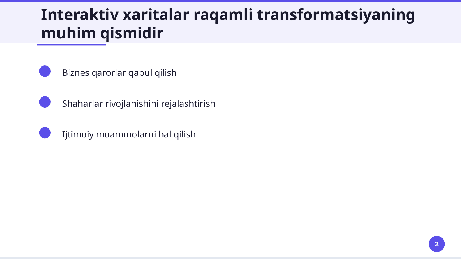 MapBox va Google Maps API bilan interaktiv xaritalar yaratish. — Slayd 2