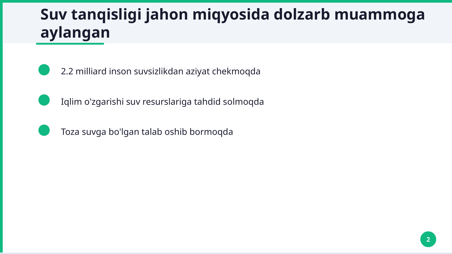 Gidrosfera va uning tarkibiy qismlari — Slayd 2