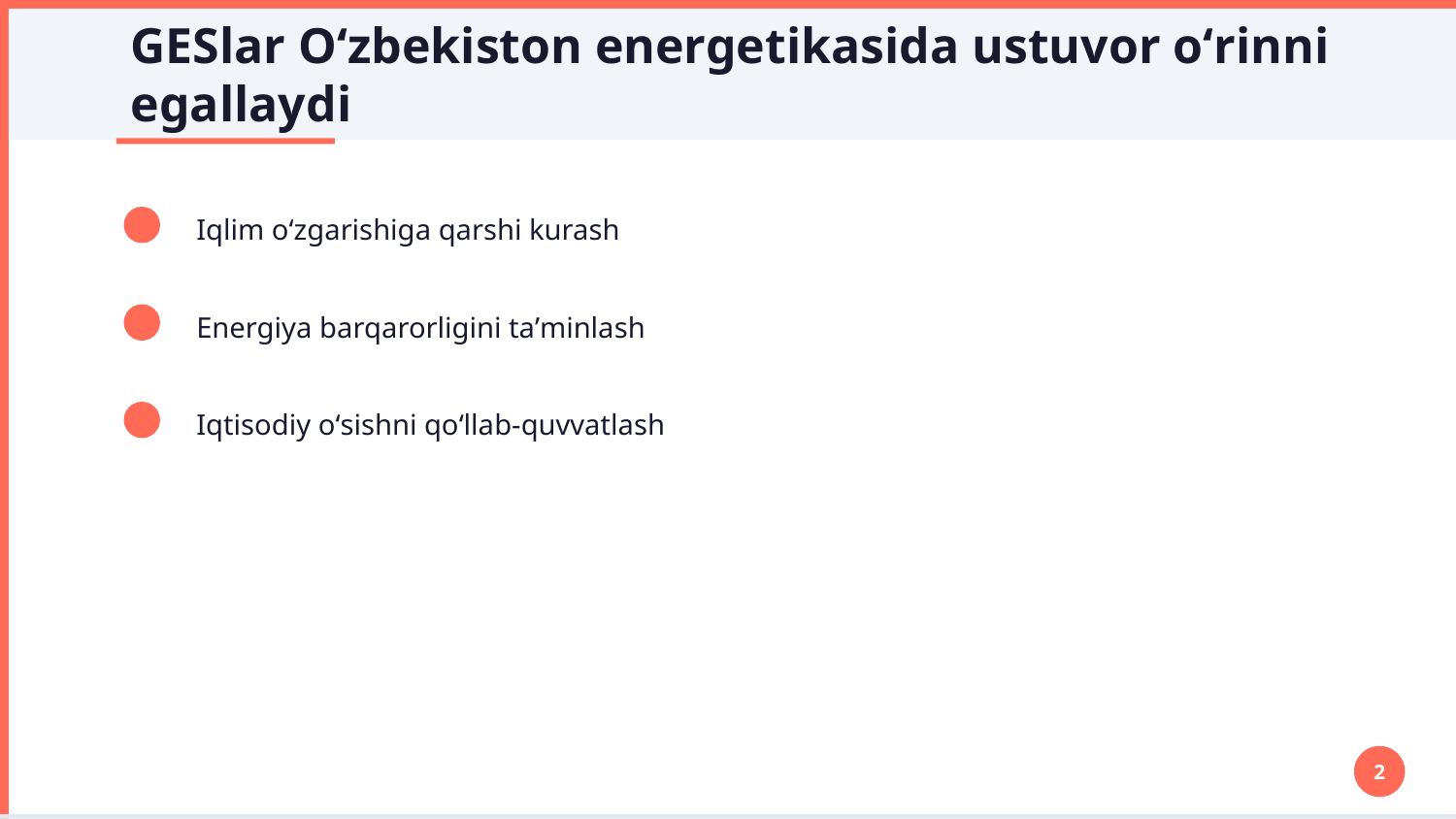 Oʻzbekistondagi gidroelektr stansiyalar — Slayd 2