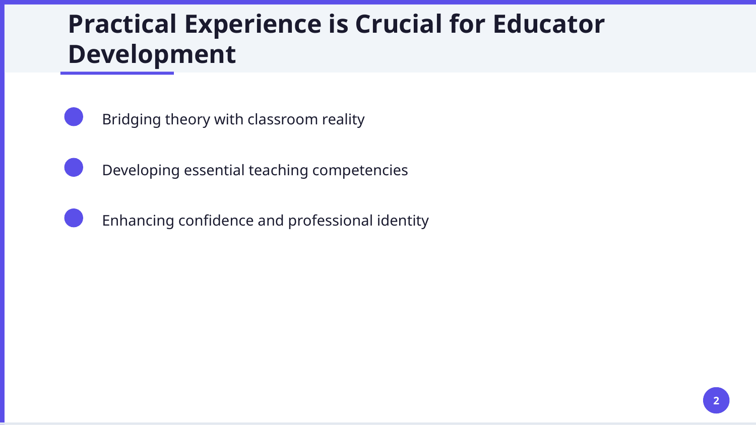 Report on Pedagogical Practicum — Slayd 2