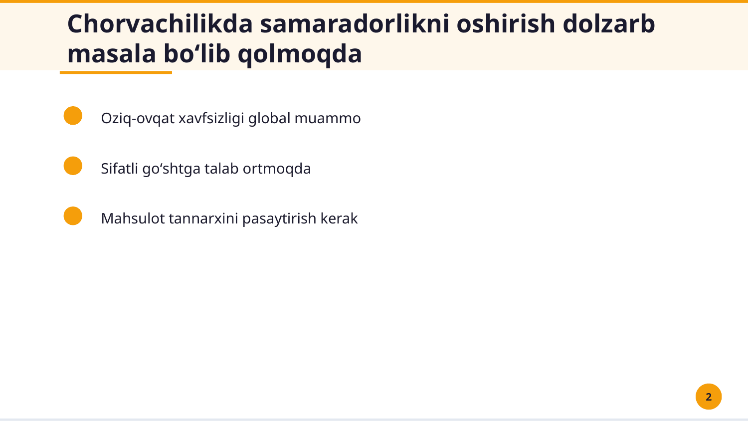 Biostimulyatorni qorakoʻl qo'zilarining oʻsish va rivojlanishiga taʼsiri — Slayd 2