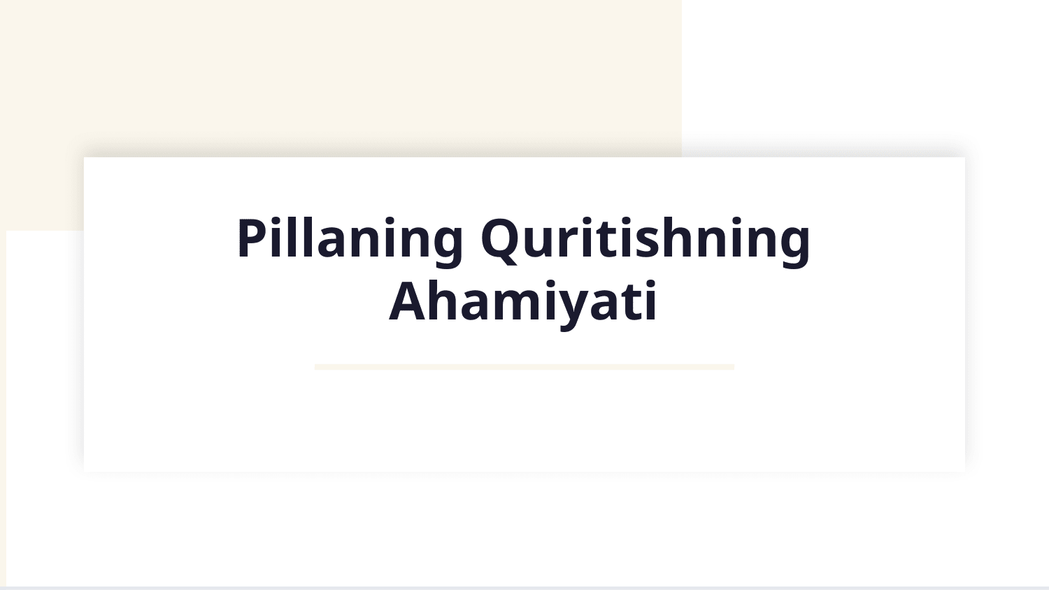 Pillaning quritishning ahamiyati — Slayd 1