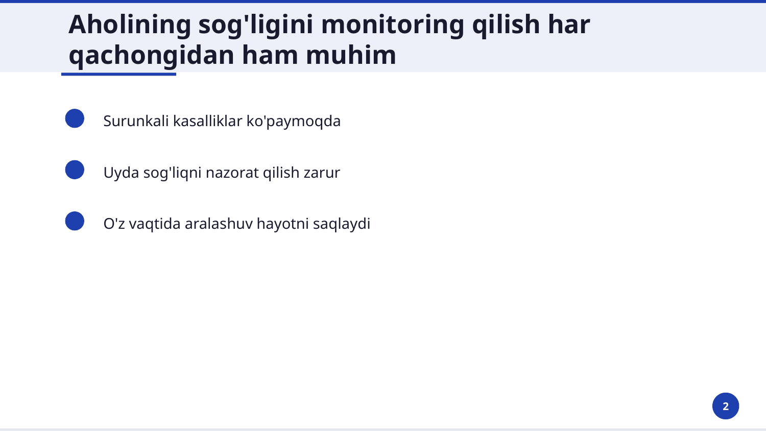 MAX30102 yordamida yurak urish tezligi va SpO2 ni o‘lchash qurilmasini yaratish (Arduino + OLED + Buzzer) — Slayd 2