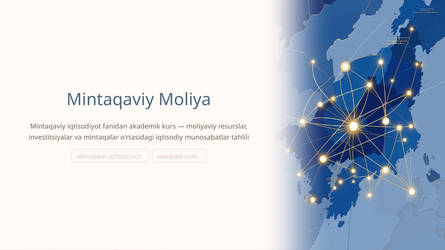 Minaqaviy moliya — Slayd 1
