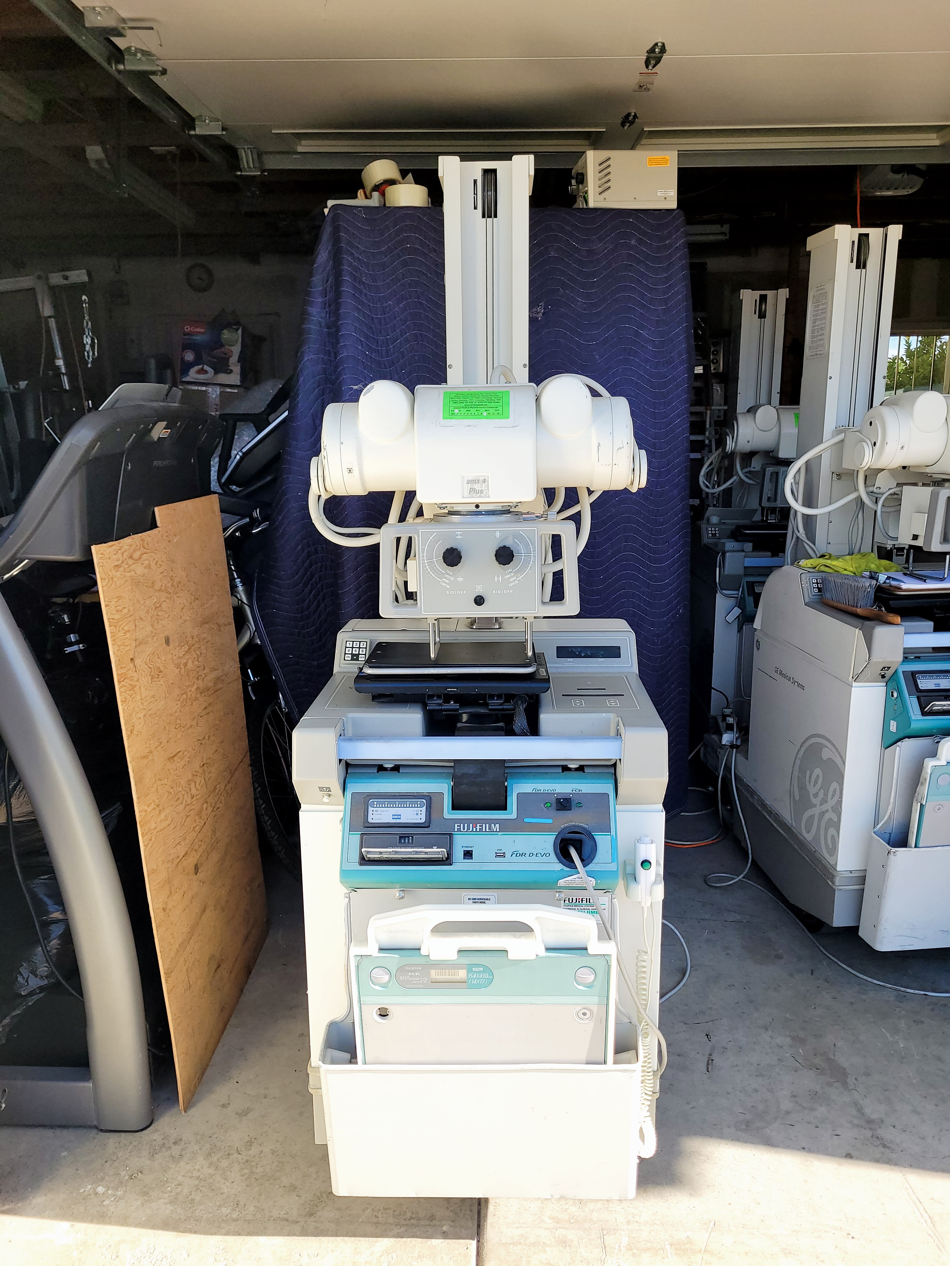 GE AMX 4 PLUS MOBILE XRAY W/FUJI FDR DEVO DETECTOR Surplus Marketplace