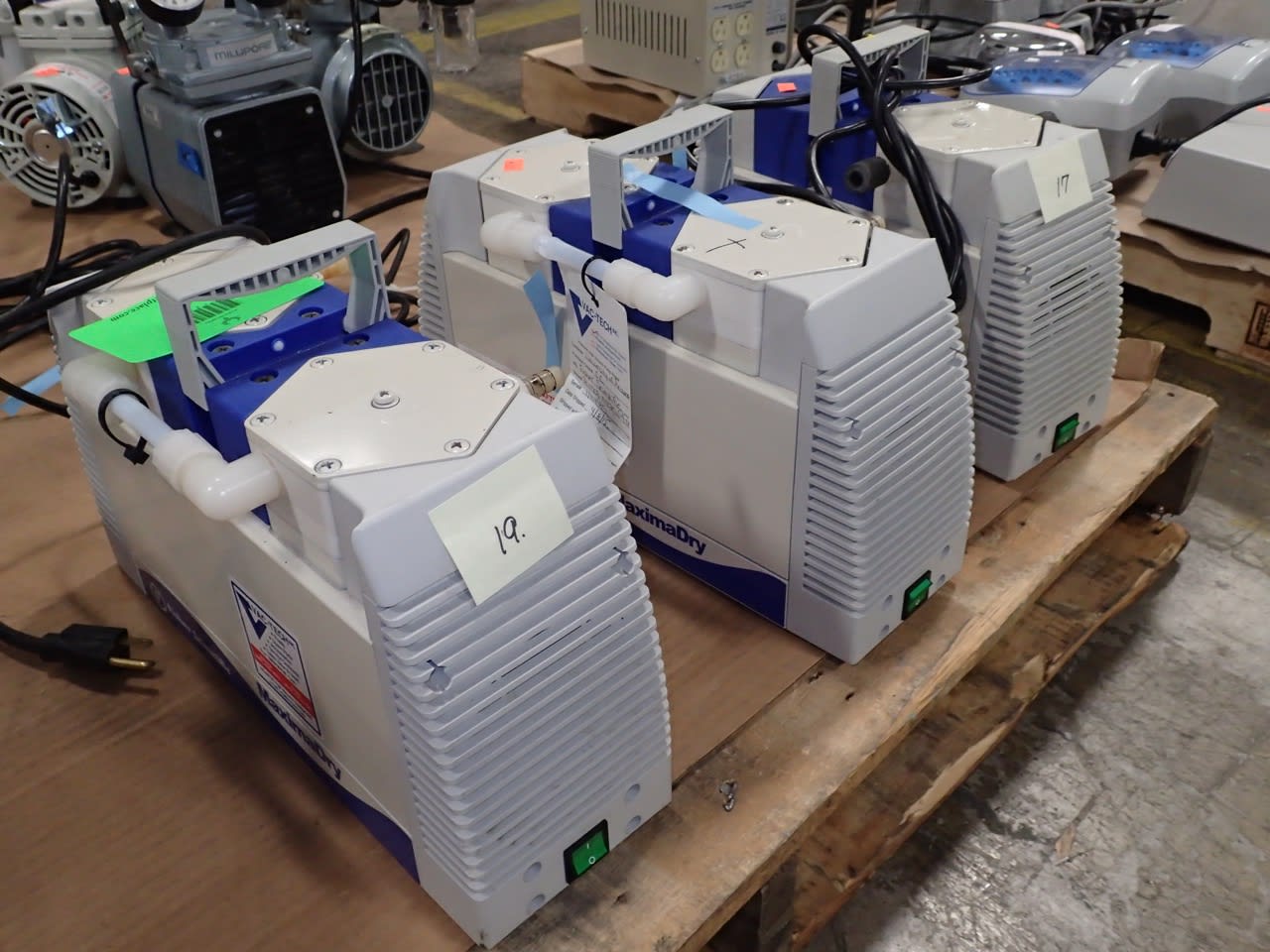 (3) Fisher Scientific MaximaDry Vacuum Pumps Surplus Marketplace