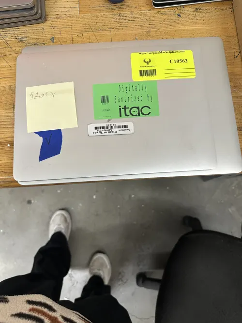 2 MacBook Pros W/ Digitally Sanitized Hard Drives
