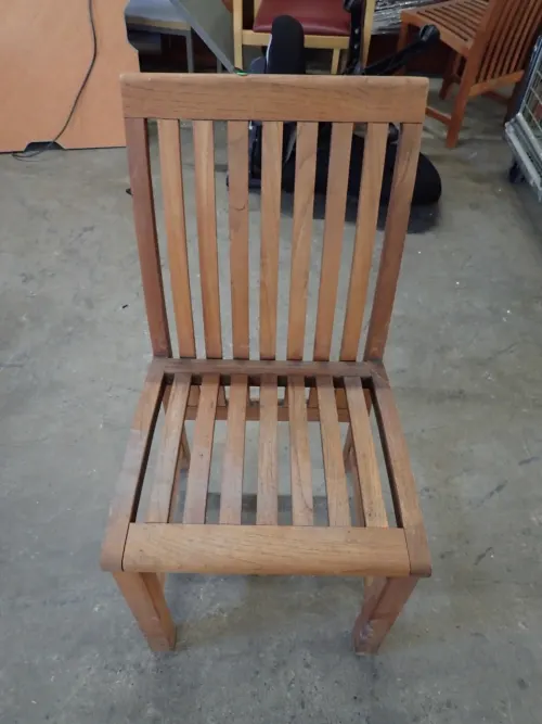 (8) Teak Side Chairs