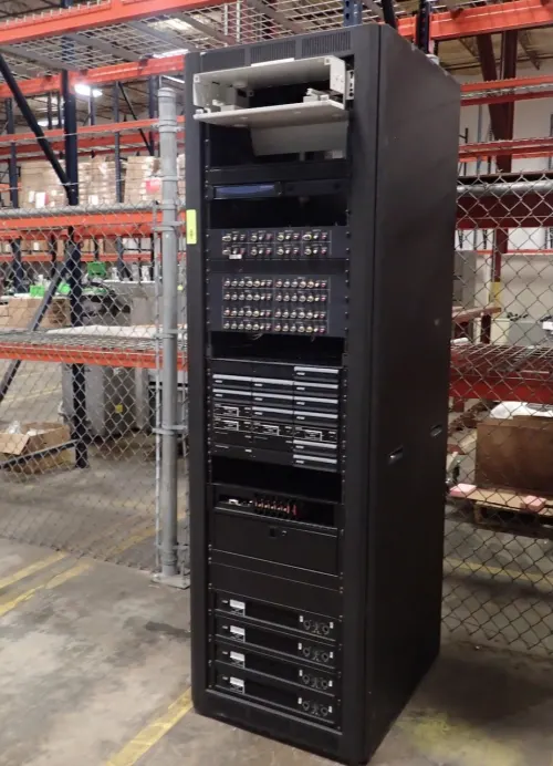 (1) Audio Visual Cabinet