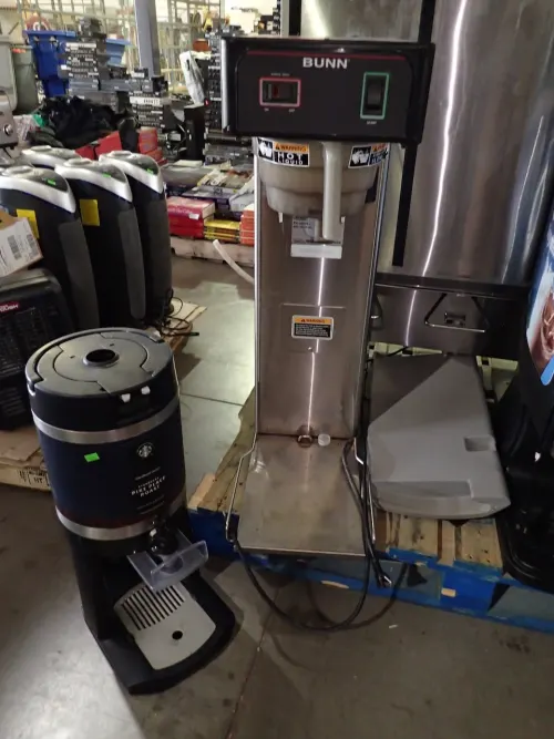 (1) Bunn Coffee Brewer With (1) Starbucks Coffee Dispenser