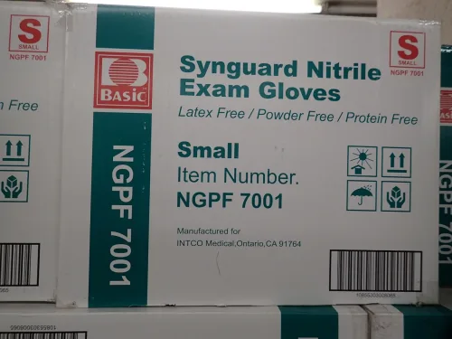 105 Cases of Large Synguard Nitrile Exam Gloves (Expire)