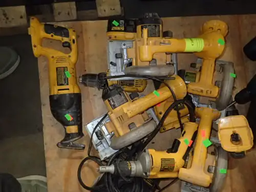 Assorted DeWalt Tools