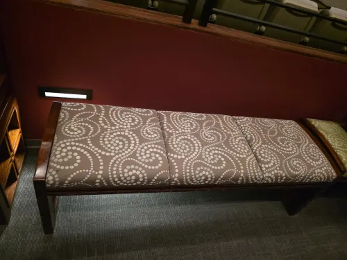 (2) Brown Benches
