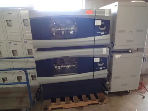 (2) New Brunswick Scientific I26 Stackable Incubator Shaker Series