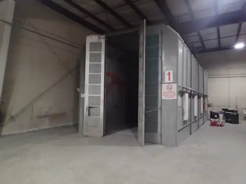 (1) Kayco Spray Booth with Fire Suppression System