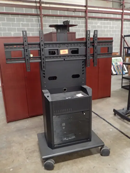 (1) TV Stand On Casters
