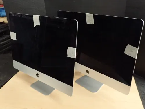 (2) Assorted Apple iMac Computers (HARD DRIVES REMOVED)
