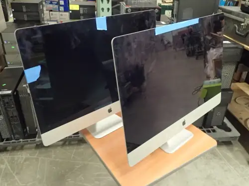 (2) Assorted iMac Computers (HARD DRIVES REMOVED)