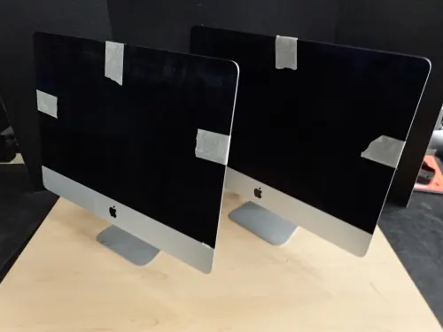 (2) Assorted Apple iMac Computers (HARD DRIVES REMOVED)