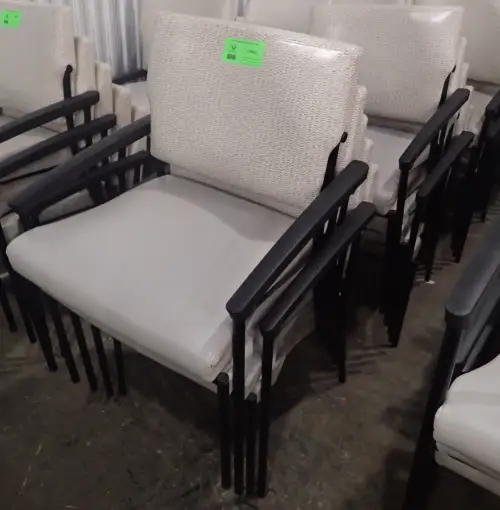 (29) Stackable Chairs 