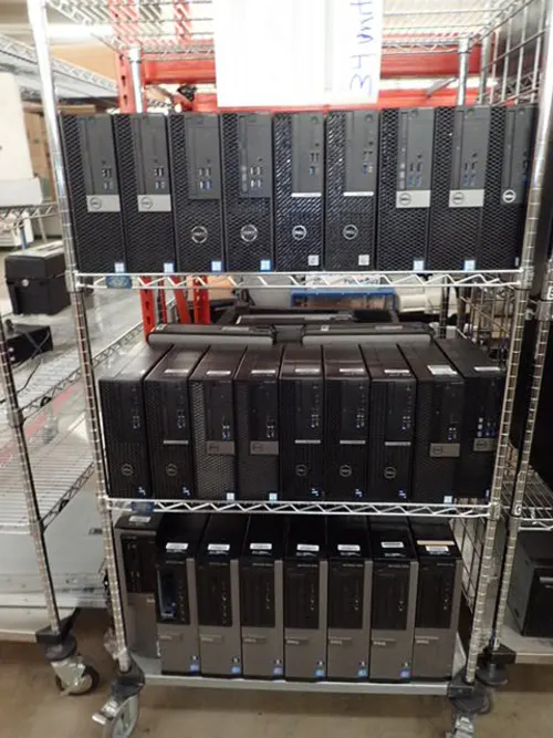 (34) Assorted Dell CPU's, No Hard Drives