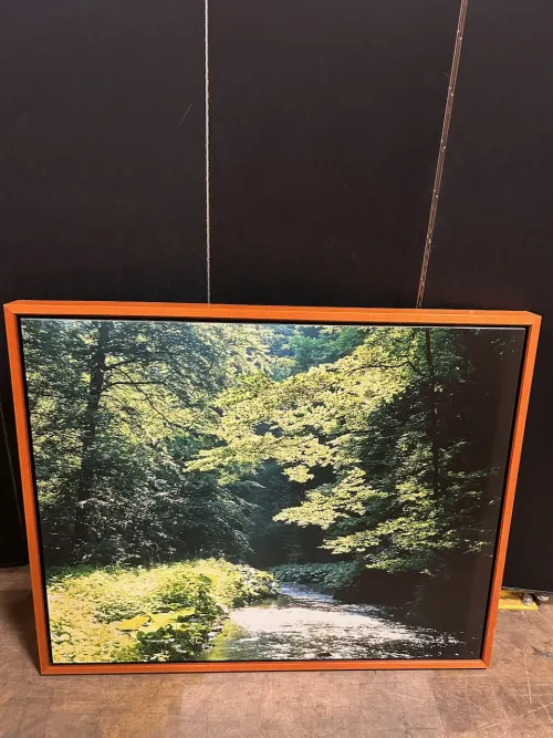 (1) 39" x 49" Large Framed Artwork 