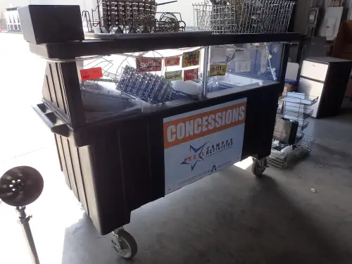 Food Service Concession Cart & Assorted Foodservice Equipment