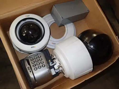 (2) Pallets Assorted Schlage Lock Components, Keyless Entry Systems, Etc.