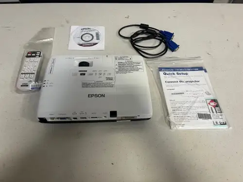 (1) Epson Powerlite 1776W LCD Projector