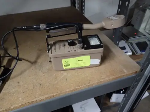 (1) Ludlum Model 12 Count Rate Meter (Warehouse)