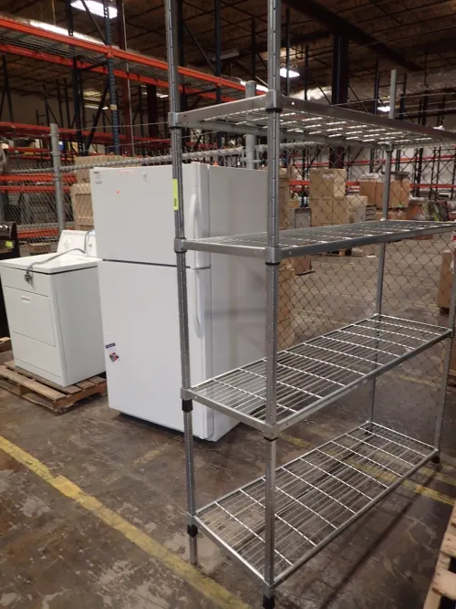 (1) Metal Shelving Unit