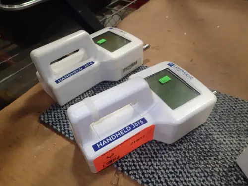 (2) Lighthouse Worldwide 3016 Handheld Airborne Particle Counters 