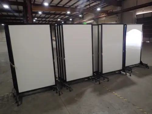(16) Screenflex Portable Room Dividers 