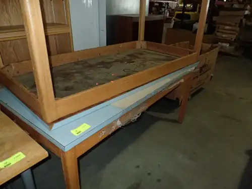 (2) Formica Top Work Tables