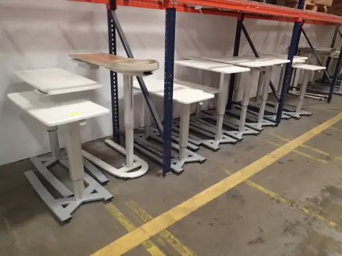 (15) Assorted OverBed Tables