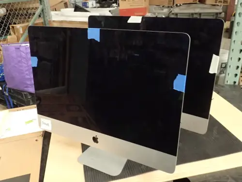 (2) Apple iMac Computers (Hard Drives Removed)