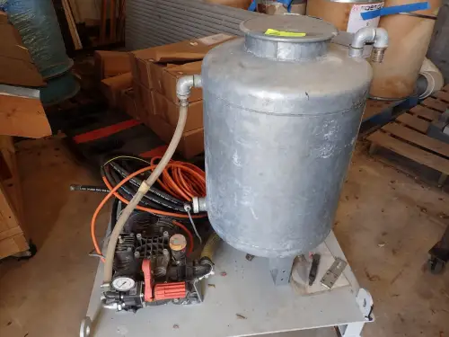 Portable Pump And Storage Tank