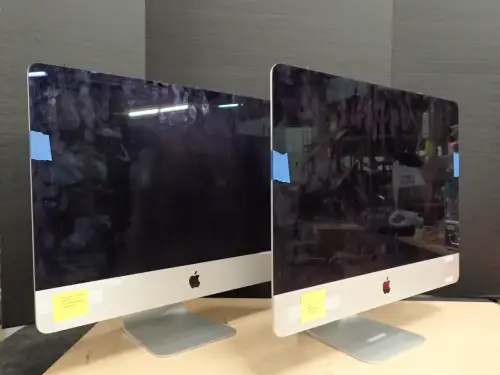 (2) Apple iMac Computers (Hard Drives Removed)