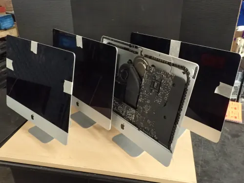 (4) Assorted Apple iMac Computers (HARD DRIVES REMOVED)