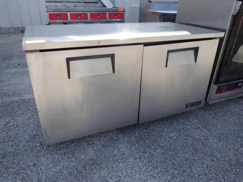 (1) True 2-Door Under Counter Refrigerator