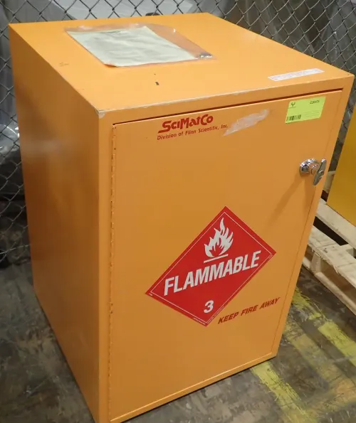 (1) SciMatCo Flammable Storage Cabinet