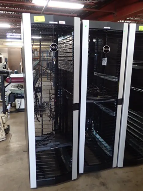 (2) Dell Server Cabinets