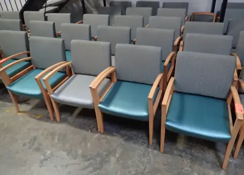 (18) Chairs and (1) Bench
