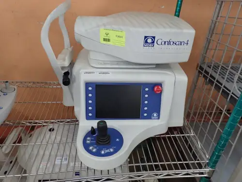(1) Nidek Confoscan 4 Confocal Microscope