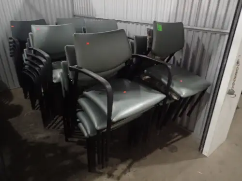 (35) Assorted Stackable Chairs