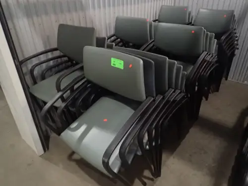 (33) Stackable Chairs